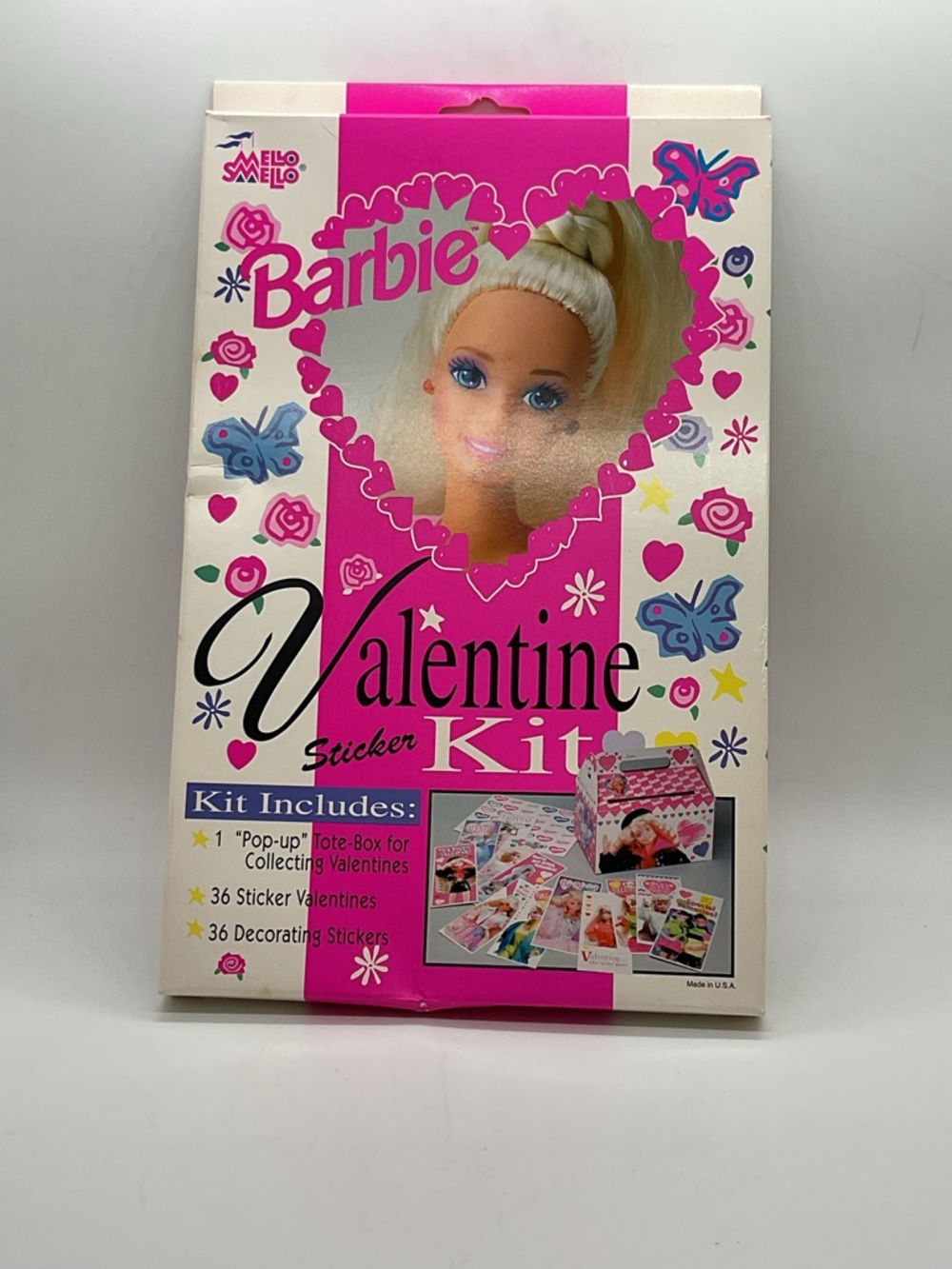 New Old Stock Vintage Barbie Valentine Sticker Kit